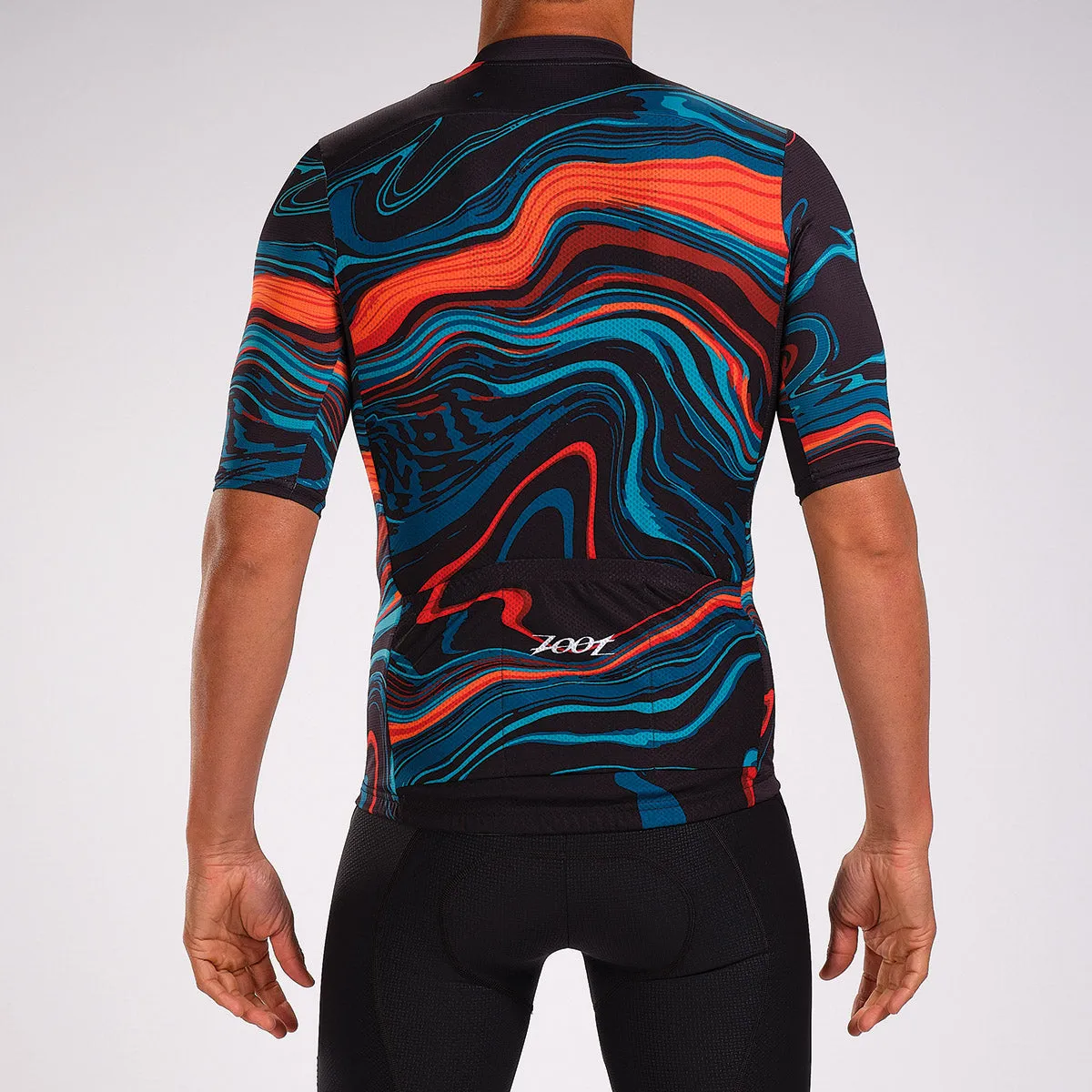 ZOOT Men's LTD Cycle AERO Jersey - LAVA